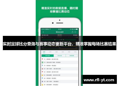实时足球比分查询与赛事动态更新平台，精准掌握每场比赛结果